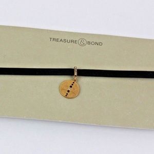 Treasure & Bond Jewelry - Treasure & Bond Choker Rhinestone and Brass Treasure & Bond Jewelry - Treasure & Bond Choker Rhinestone and Brass
